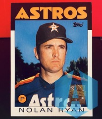 1999 Topps NOLAN RYAN #19 of 27 1986 Topps Reprint #100 ASTROS